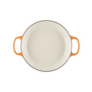 LE CREUSET Bräter tief Signature Flamme Dorée 