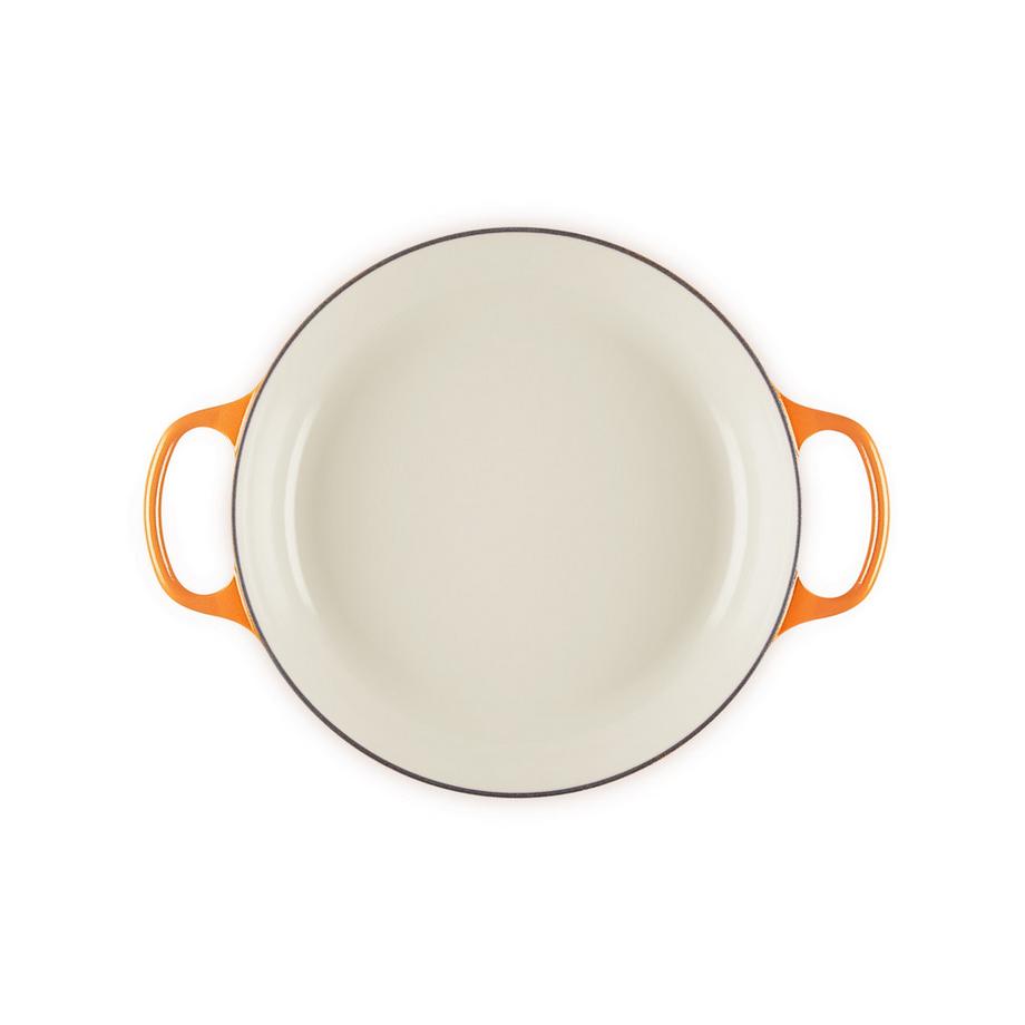 LE CREUSET Teglia bassa Signature Flamme Dorée 