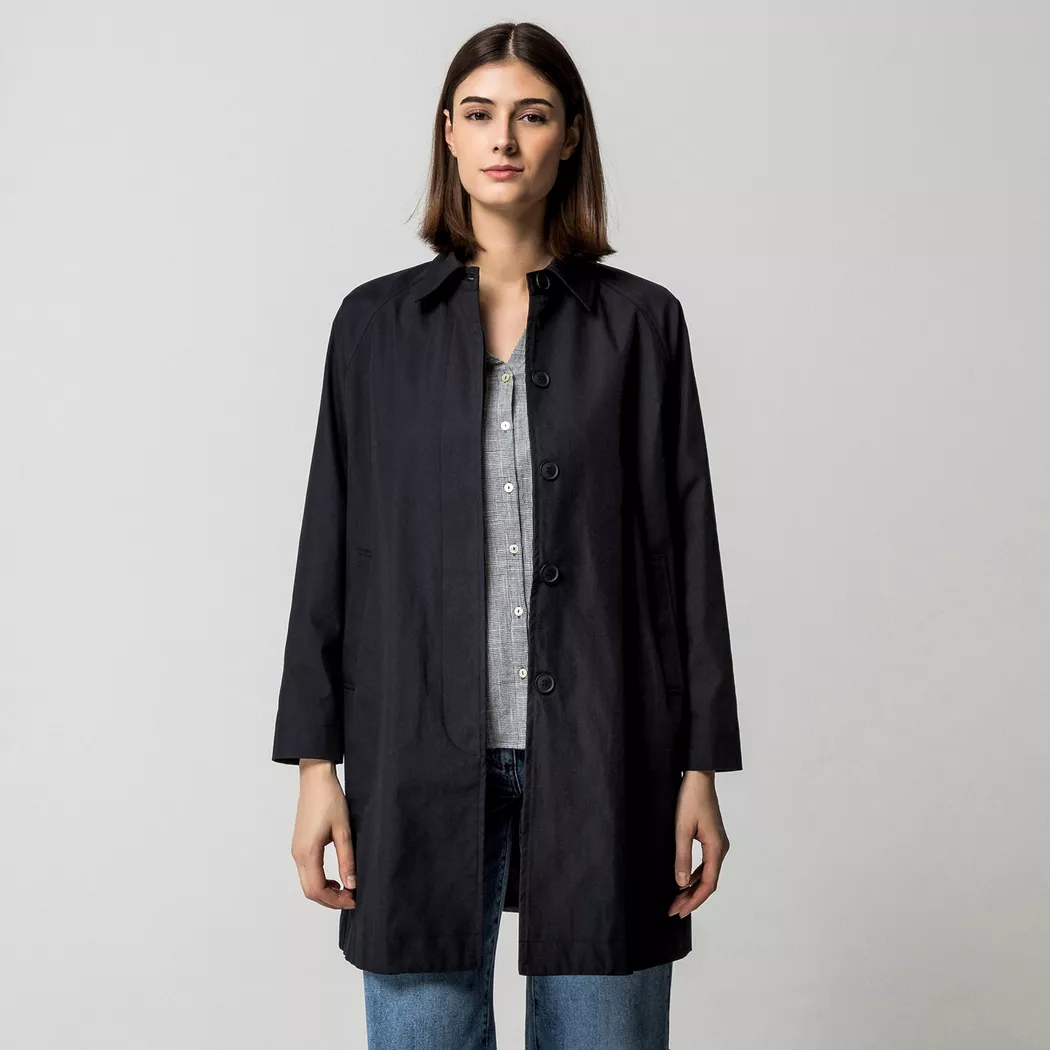 Manor Woman - Mantel, für Damen, Black, Größe 36