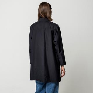 Manor Woman Klassischer Uni Umlegekragen Mantel  