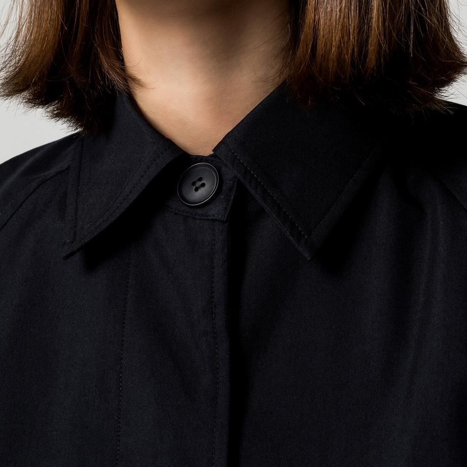 Manor Woman Cappotto Classico Tinta Unita Collo Reversibile  