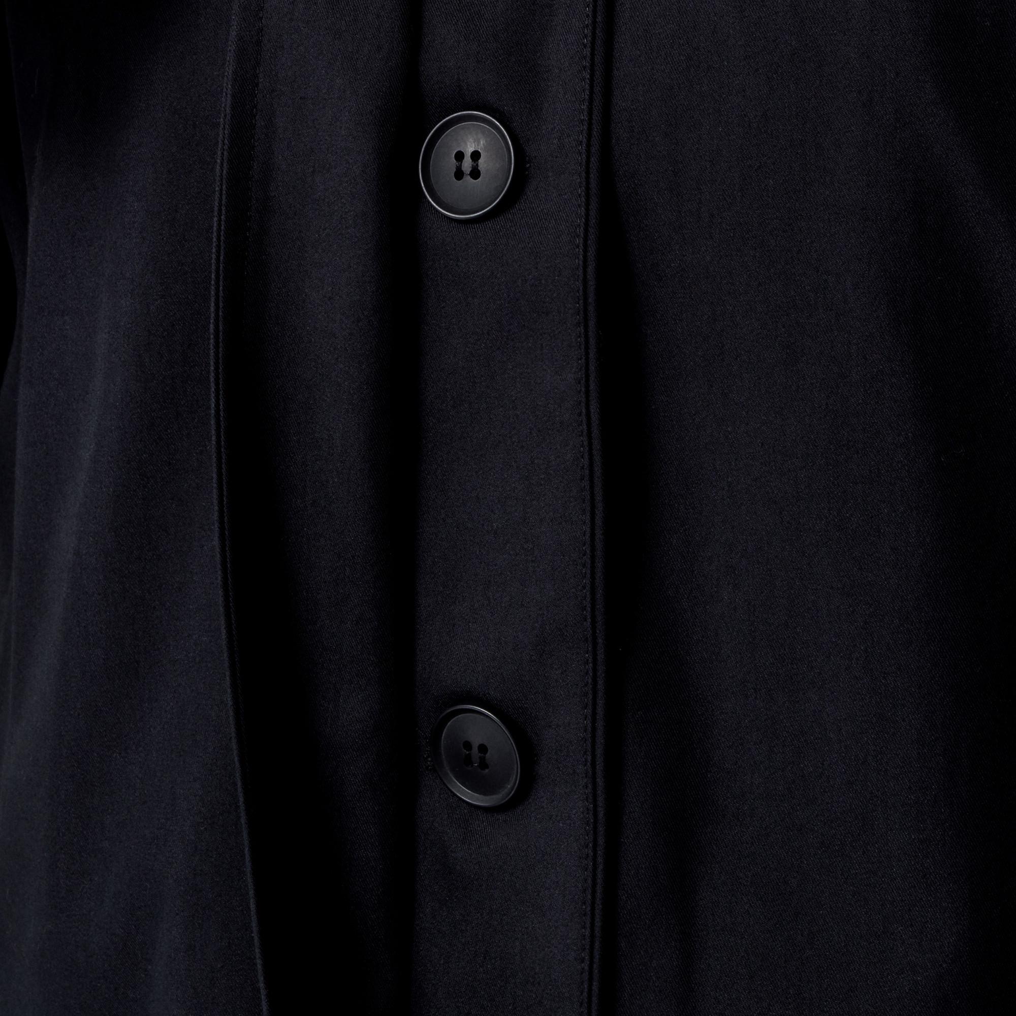 Manor Woman Klassischer Uni Umlegekragen Mantel  