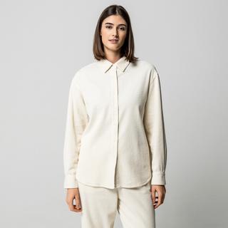 Manor Woman Camicia in velluto a coste maniche lunghe  