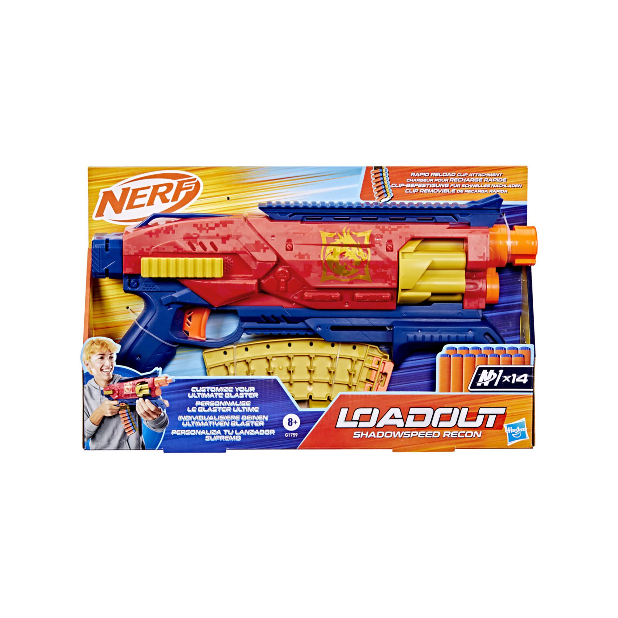 NERF  Loadout Shadowspeed Recon Blaster 