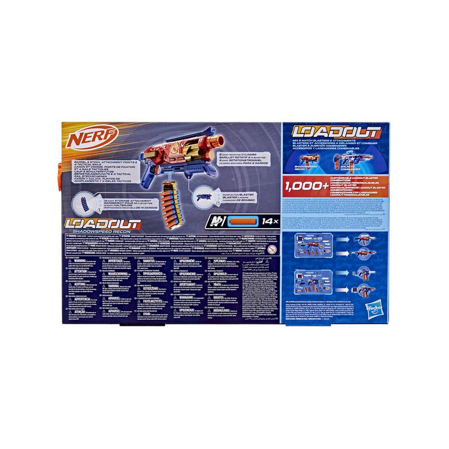 NERF  Loadout Shadowspeed Recon Blaster 