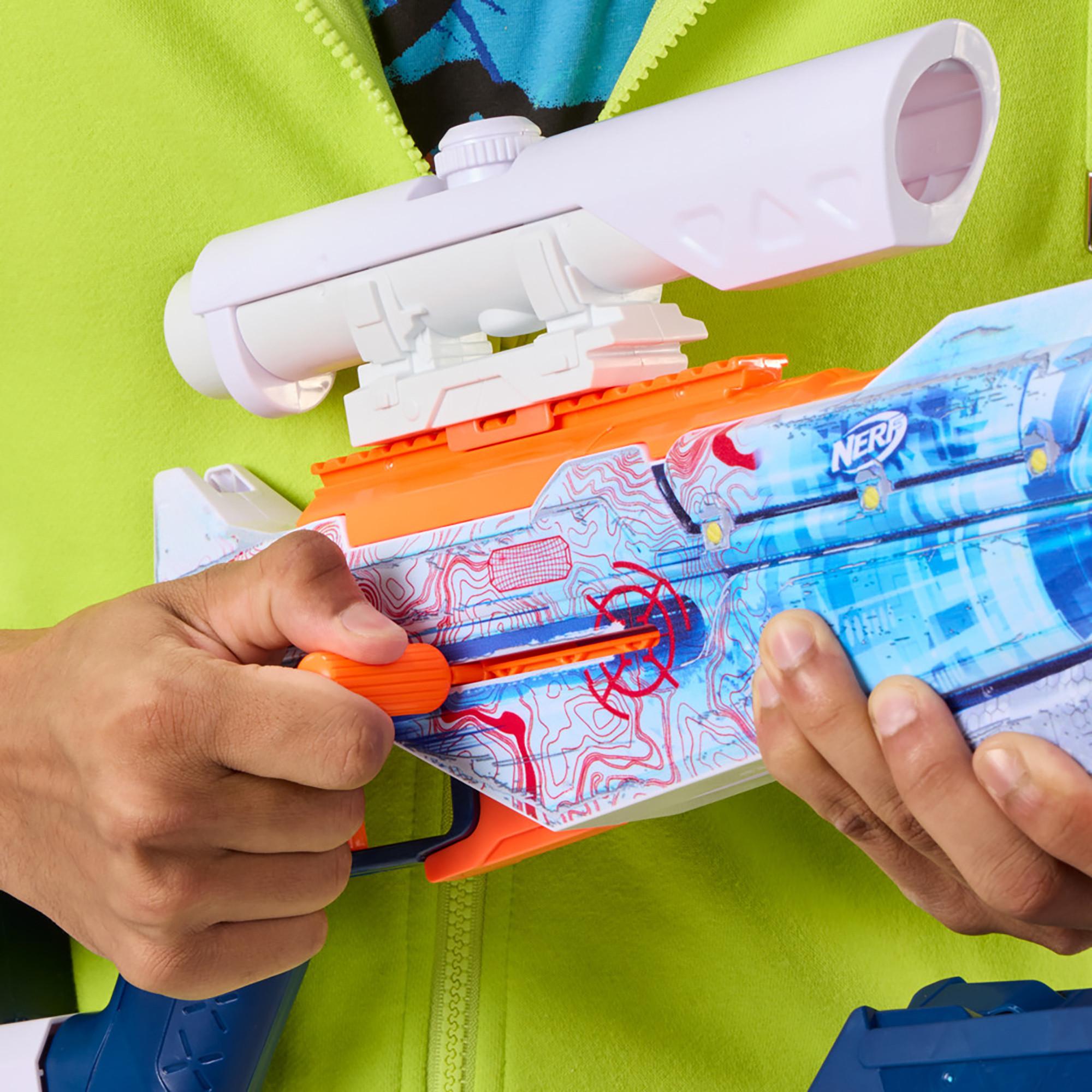 NERF  Loadout, blaster Arctic Zerostriker 