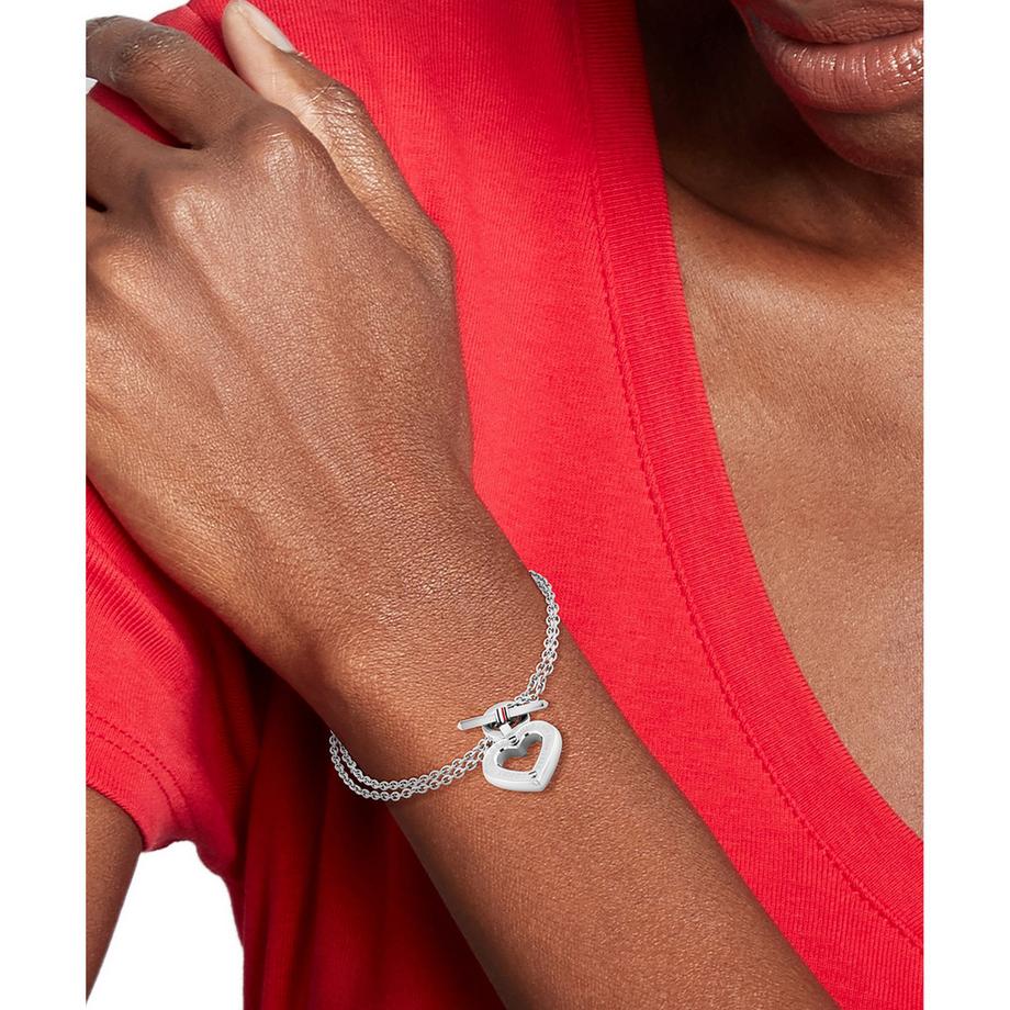 TOMMY HILFIGER TOGGLE HEART Bracciale 