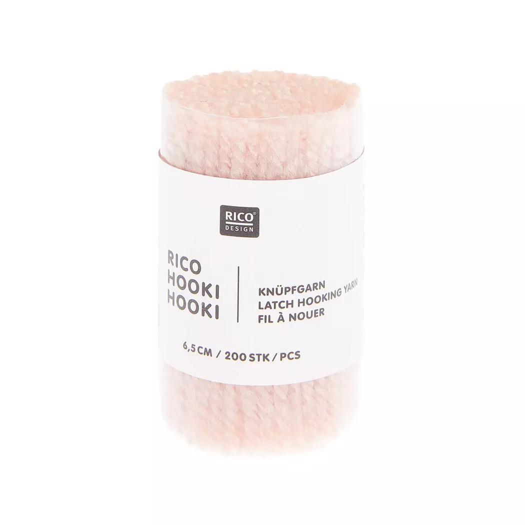 Rico Design Rico Hooki Hooki Knüpfgarn Puder