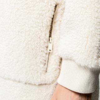 Manor Woman Giacca Bomber Lunga in Pile  