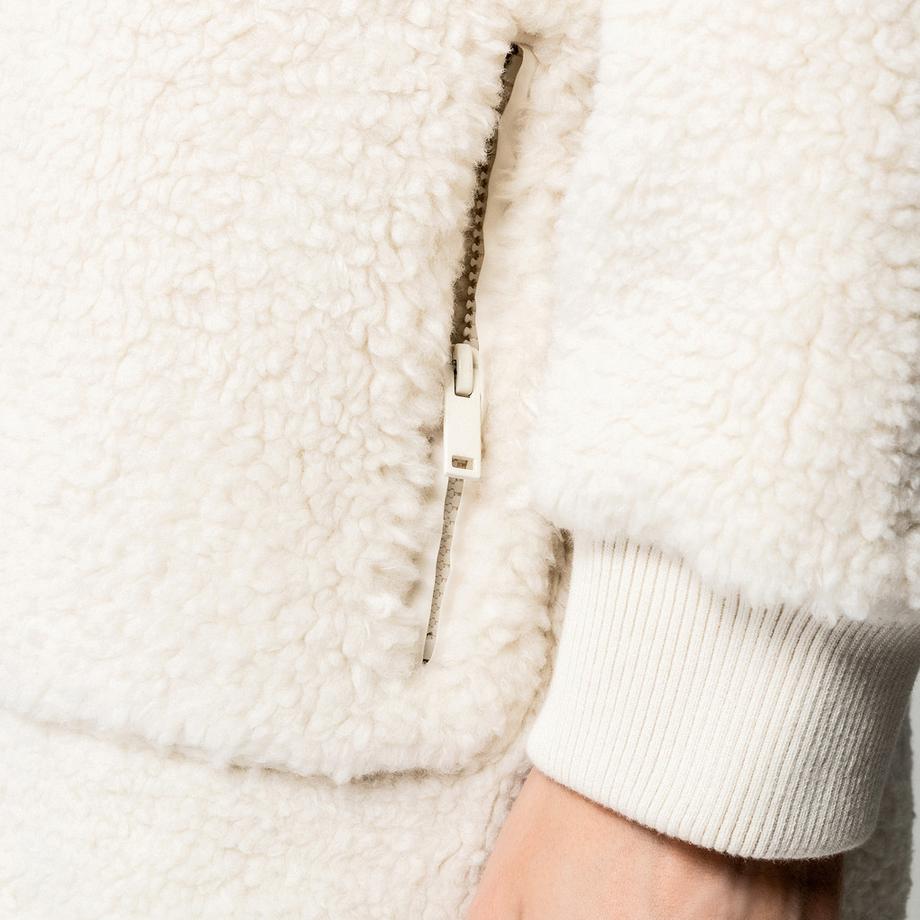 Manor Woman Longline Fleece Bomberjacke  