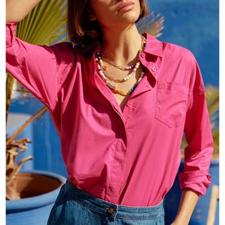 La Petite Etoile Chemisier Oversized Col Rabattu  