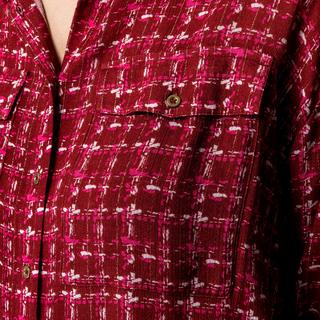 Manor Woman Karierte Langarmbluse Regular Fit  