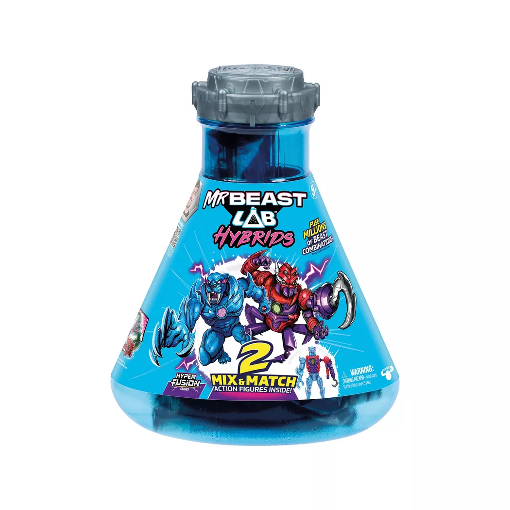 Moose Toys - Mr Beast Lab Hybrid Figuren, Multicolor