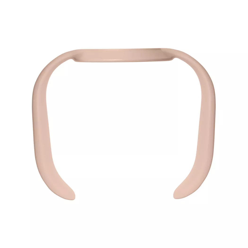 BIBS Baby Bottle Round Silicone 270 ml Medium Flow Blush - 1 stk.