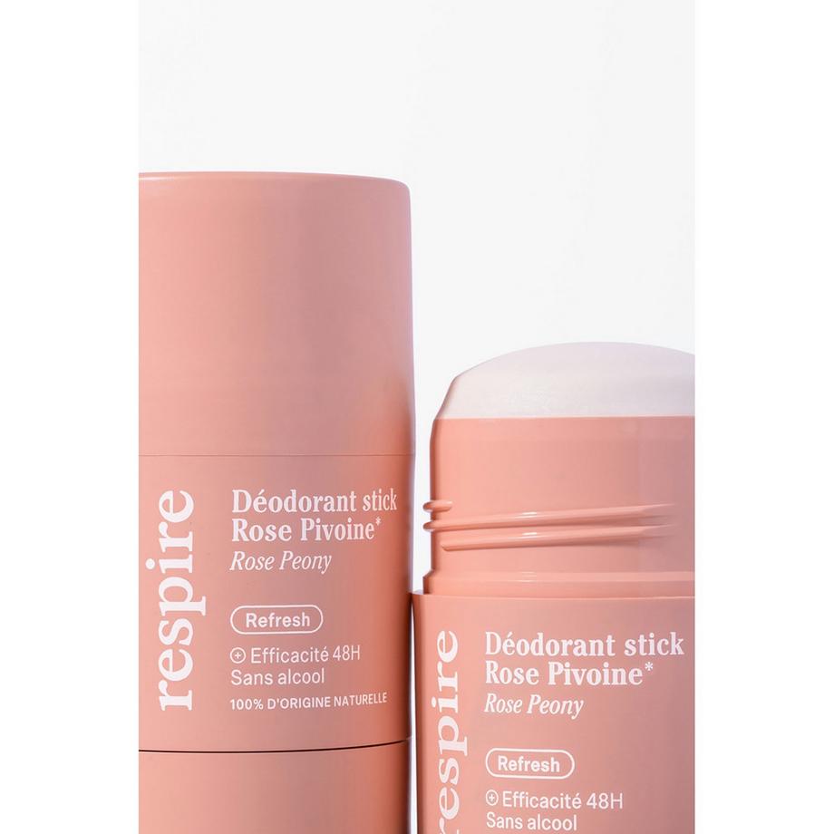 RESPIRE  Déodorant Rose Pivoine - Efficacité 48H 