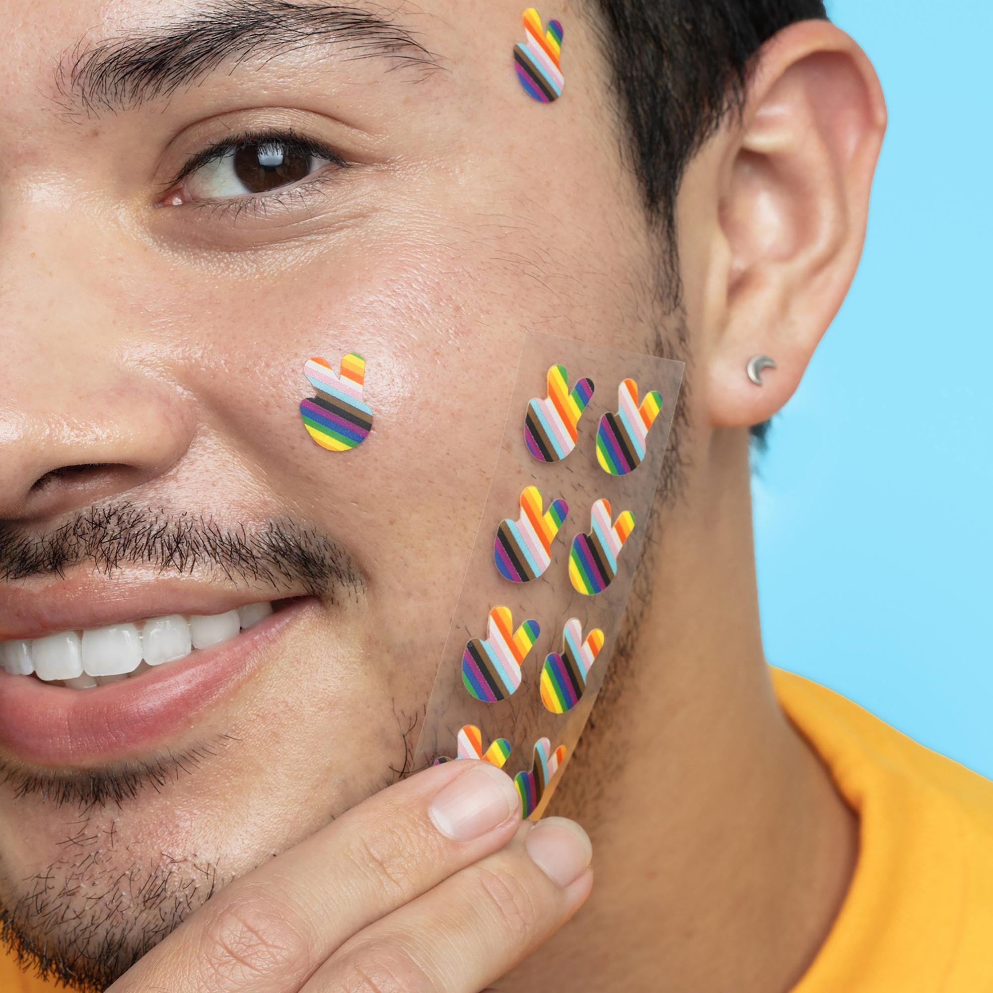 PEACE OUT SKINCARE  Pride Limited Edition-Patches für Aknebehandlung mit Salicylsäure 