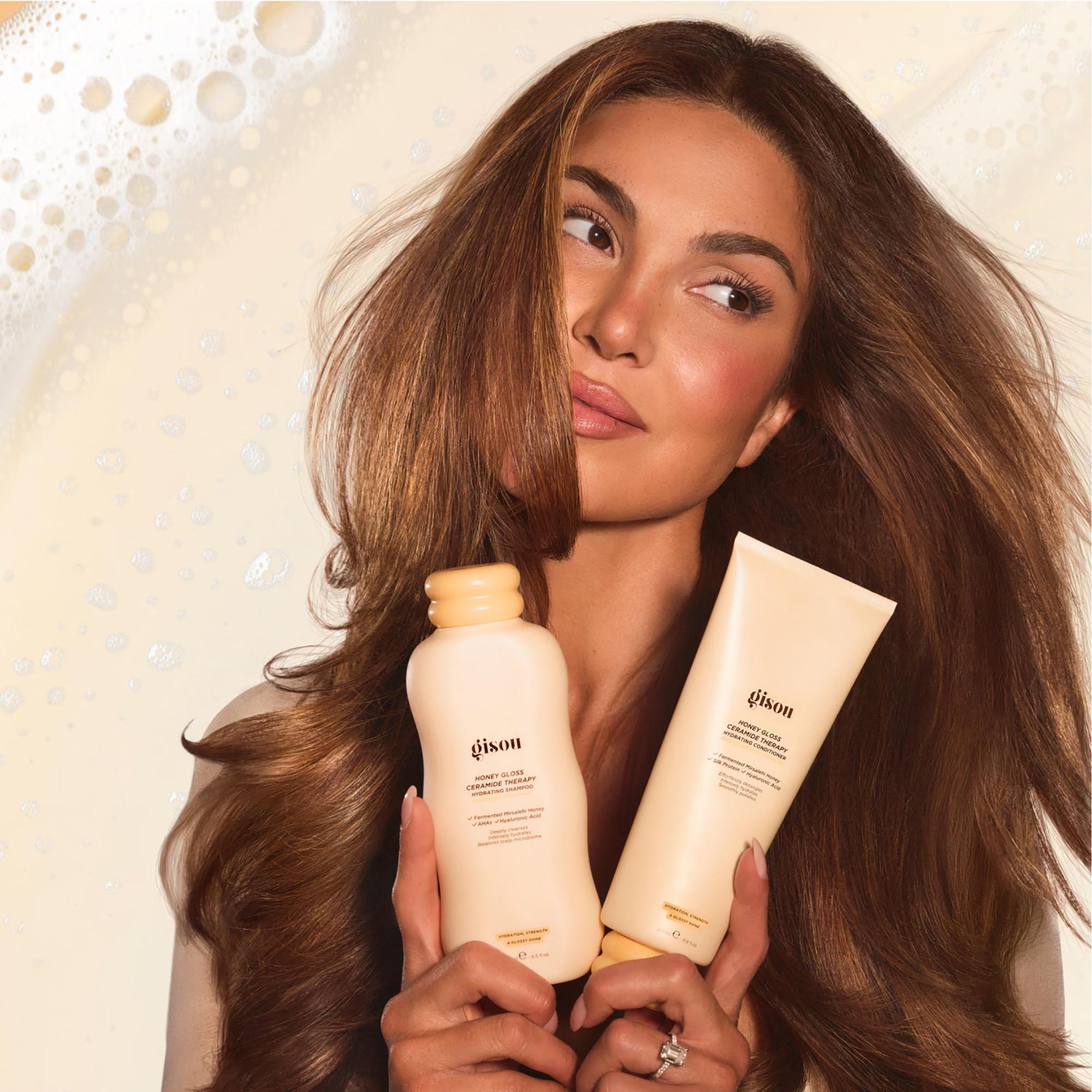 GISOU  Honey Gloss Ceramide Therapy - Feuchtigkeitsspendendes Shampoo 