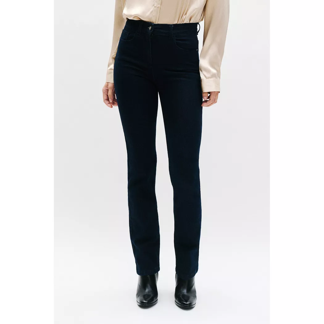 Caroll - Hose, für Damen, Blau Denim Dunkel, Größe 38