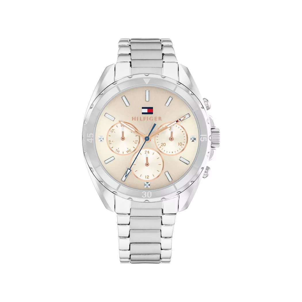 Tommy Hilfiger Montre Pour Femme Mellie 36mm Silver / Gold / Matcha Green One Size Femme