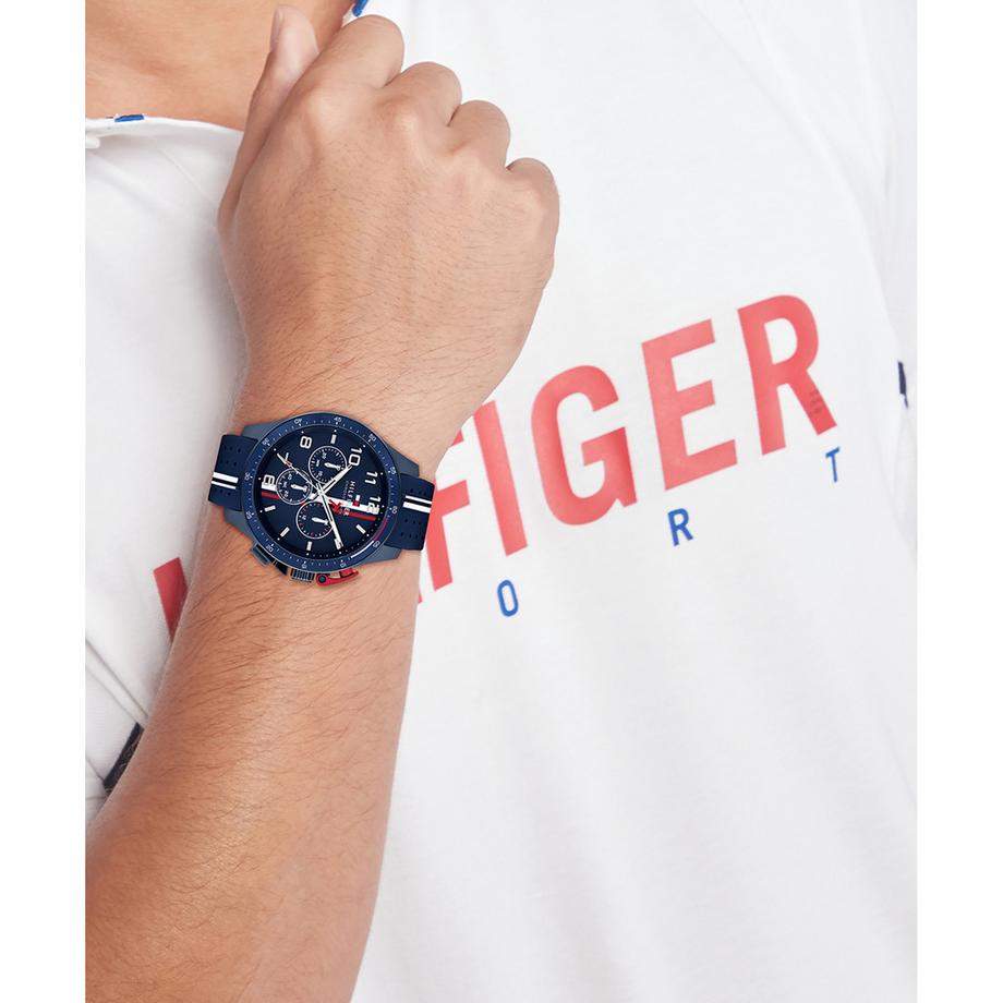 TOMMY HILFIGER BANK Chronograph Uhr 