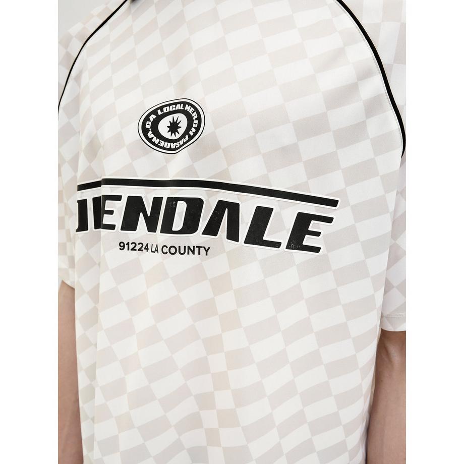 JACK & JONES Kariertes Kurzarm Poloshirt  