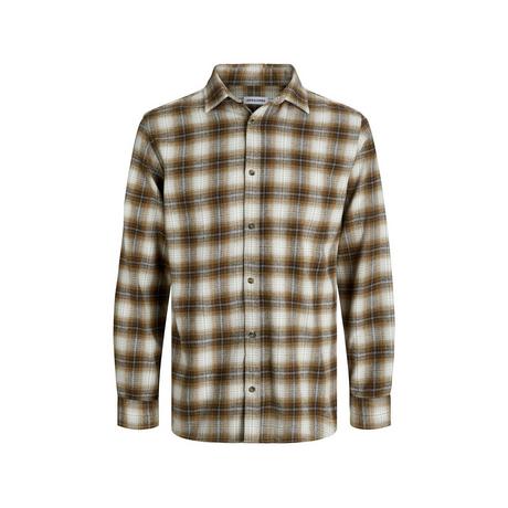 JACK & JONES Camicia a Maniche Lunghe Regular Fit a Quadri  