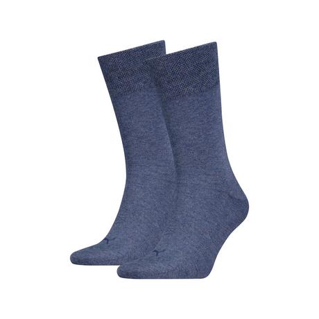 PUMA Classic Pique Lot de 2 paires de chaussettes hauteur mollet  