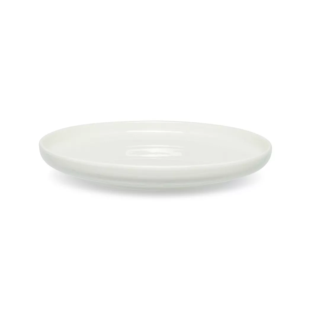 Manor - Teller flach, 25.5CM, Weiss