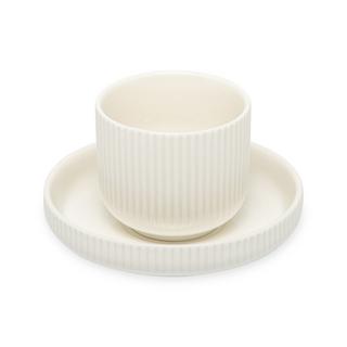 Manor Tasse à café avec soucoupe Crema Optic 