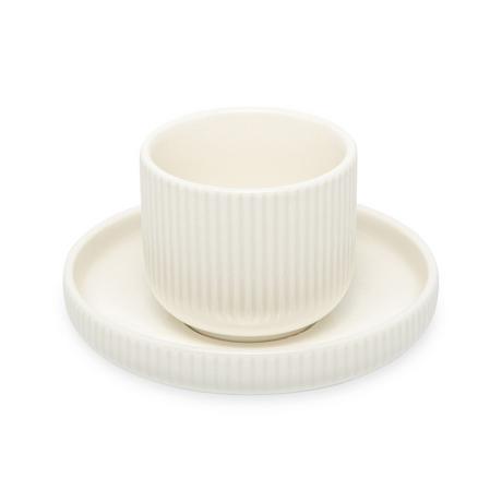 Manor Tasse à expresso avec soucoupe Crema Optic 