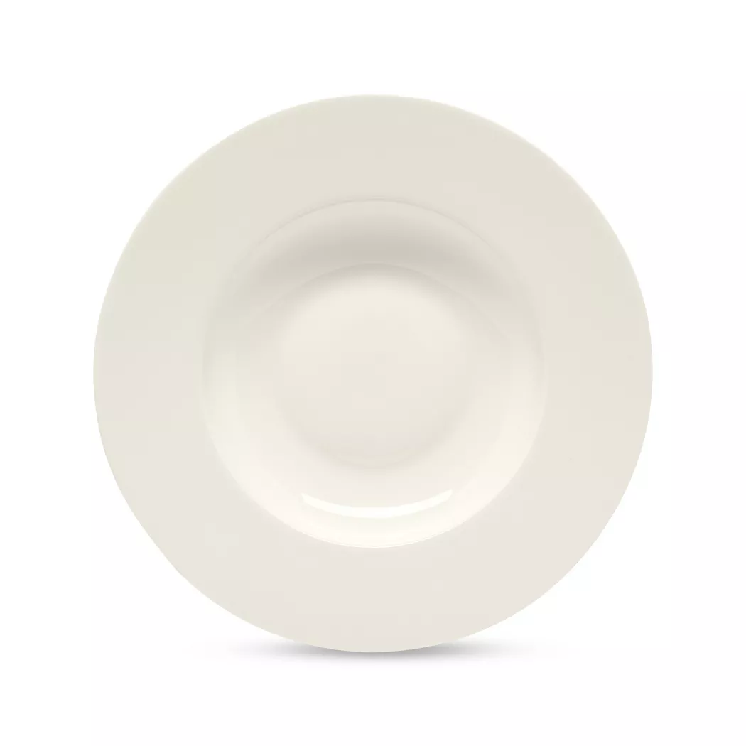 Manor - Runder Gourmetteller, 28cm, Weiss