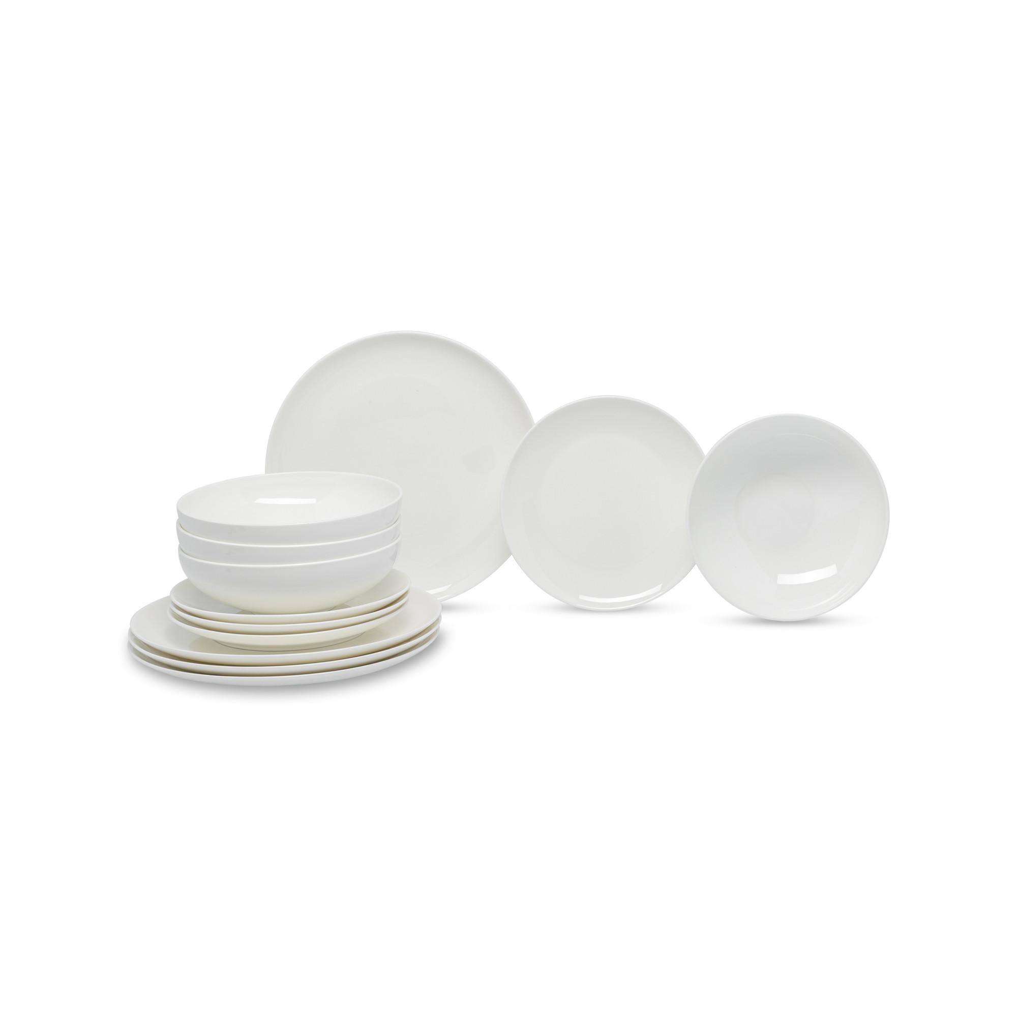 Manor Dinnerset, 12-teilig Pearl 