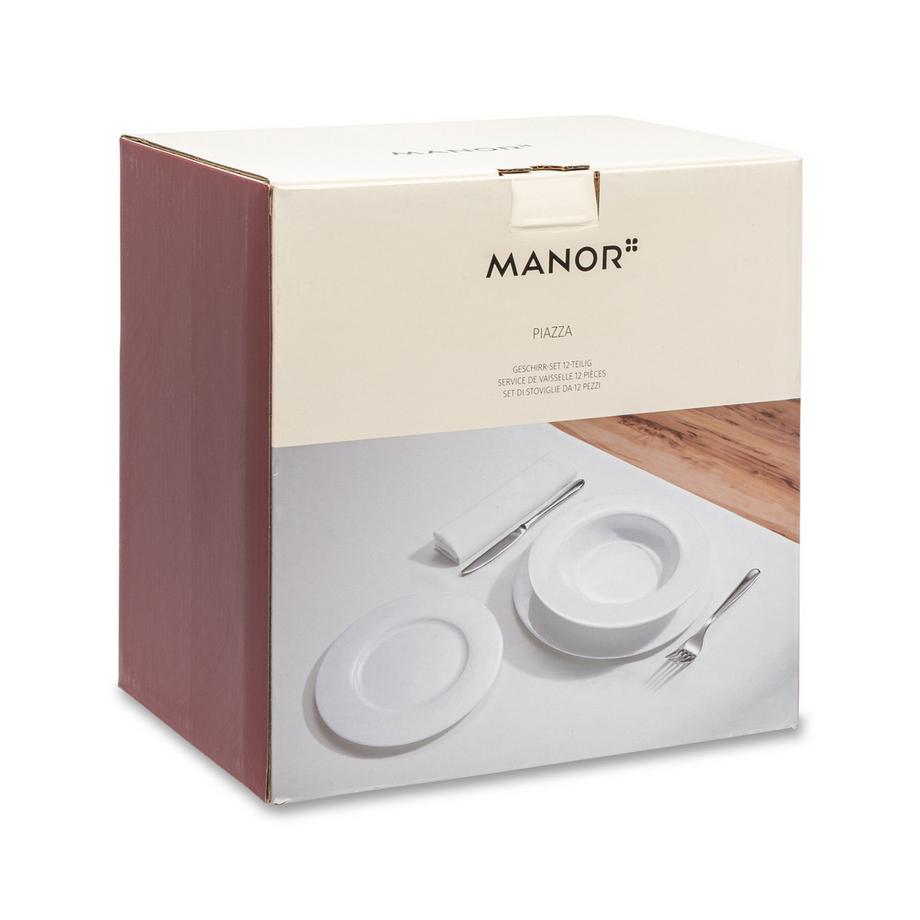 Manor Service de table, 12 pièces Piazza 