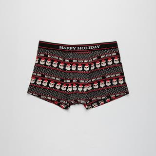 Manor Man Weihnachtsmotiv Boxershorts  