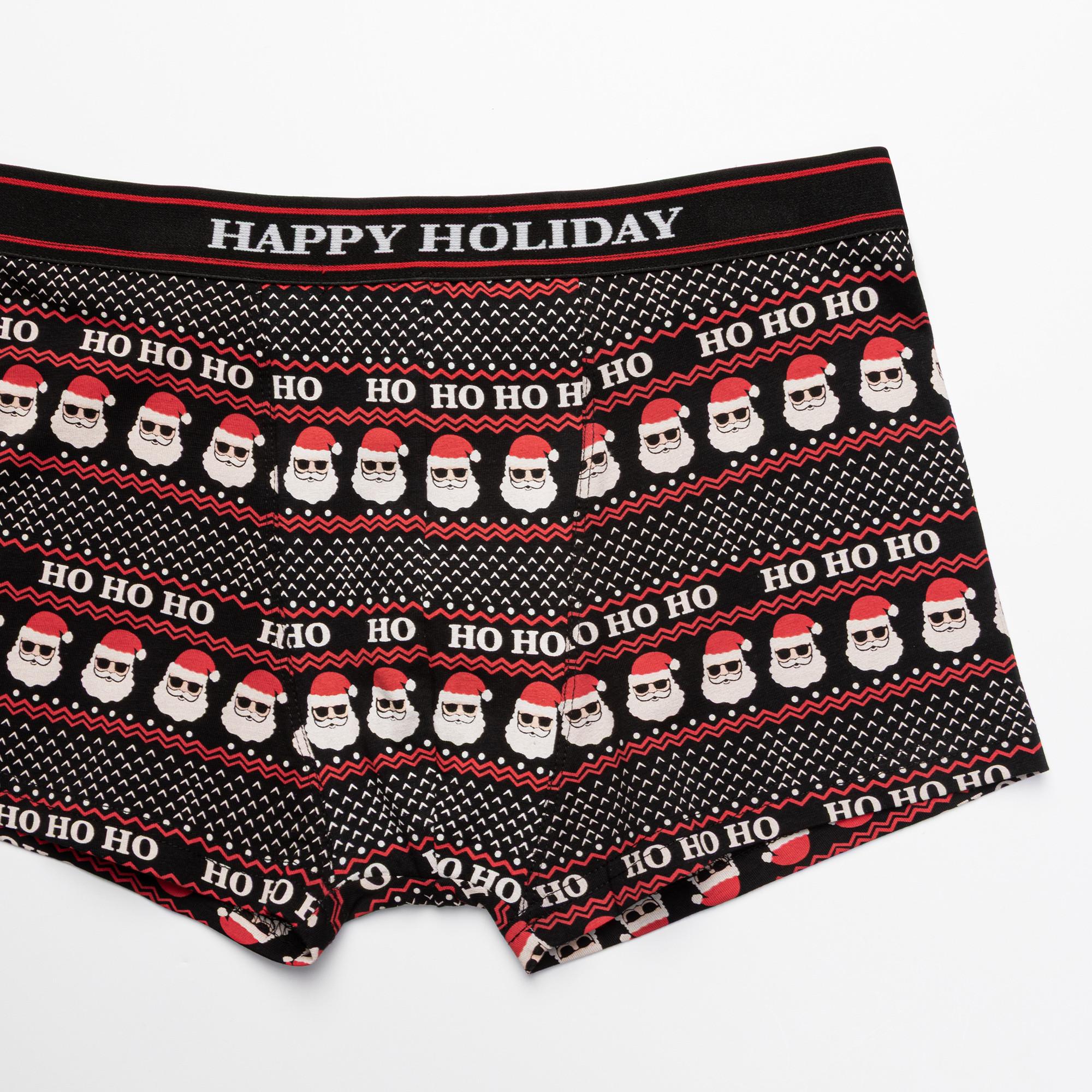 Manor Man Weihnachtsmotiv Boxershorts  