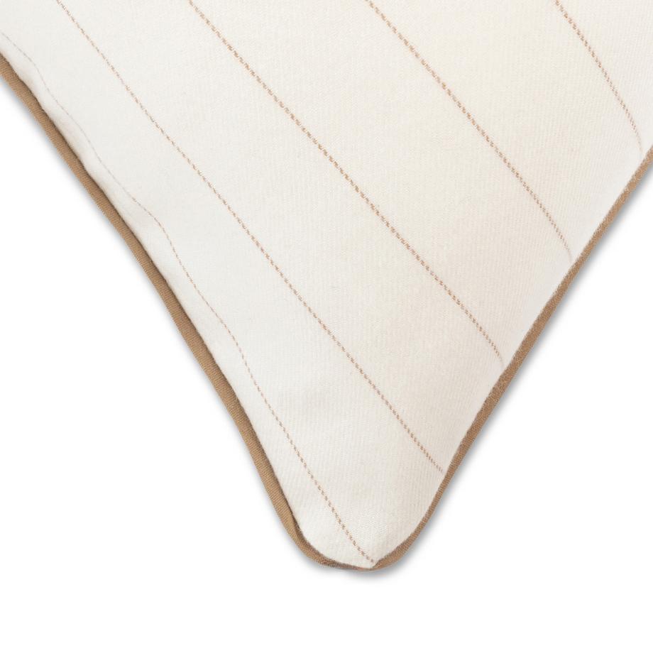 Manor Willowra Taie d'oreiller rayée en flanelle  