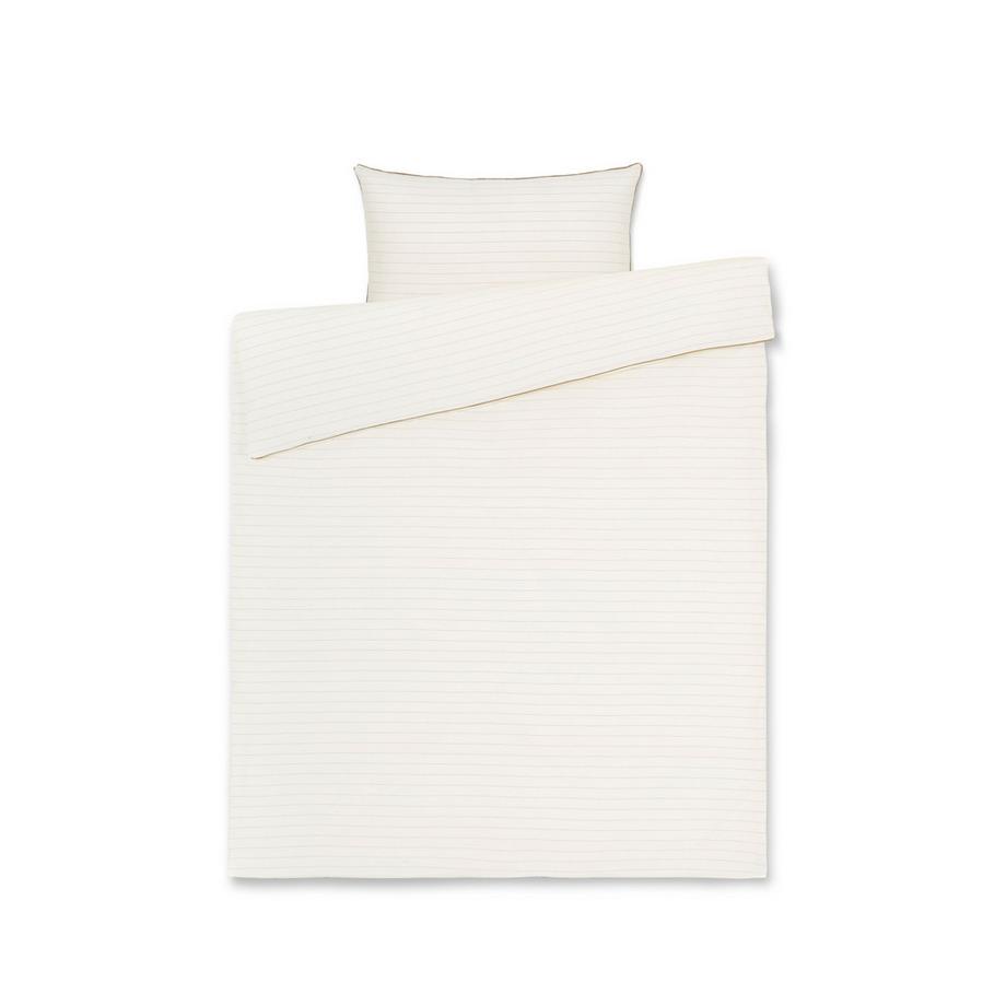 Manor Willowra Taie d'oreiller rayée en flanelle  