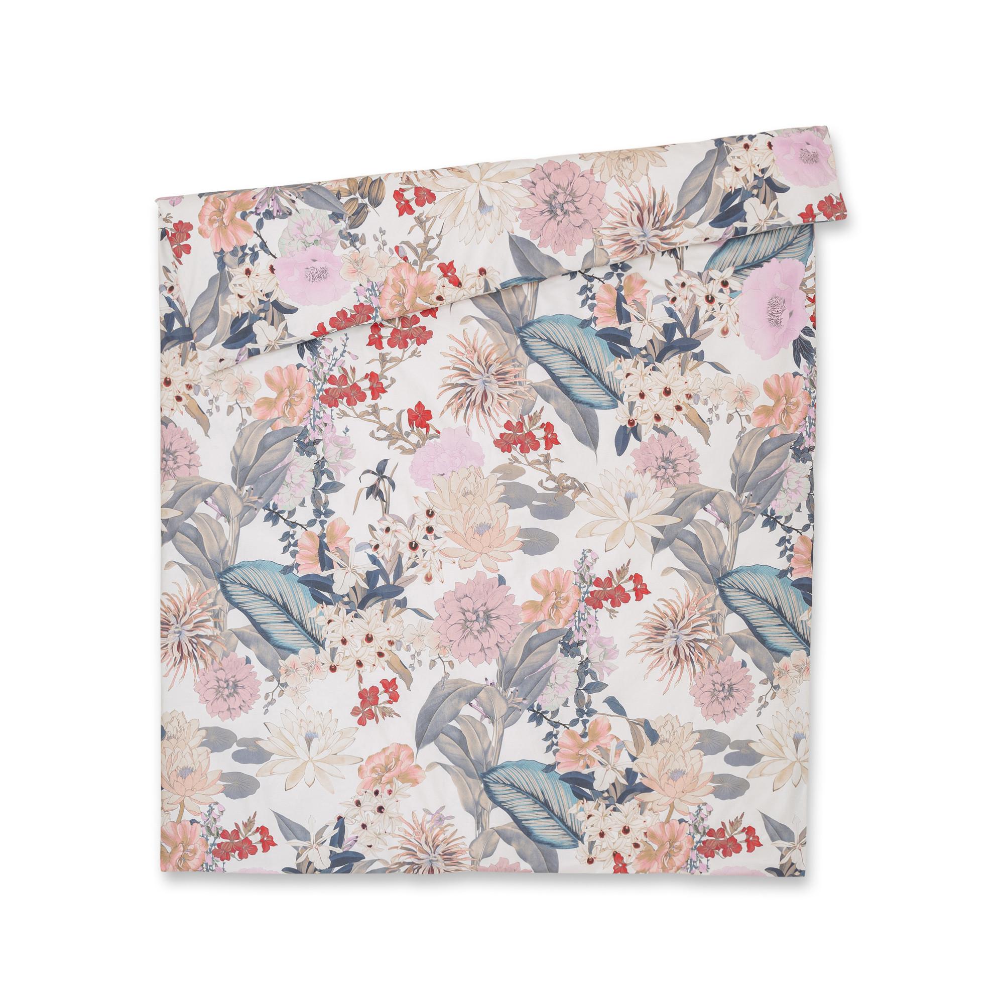 Somma Lotus Housse de Couette Florale  