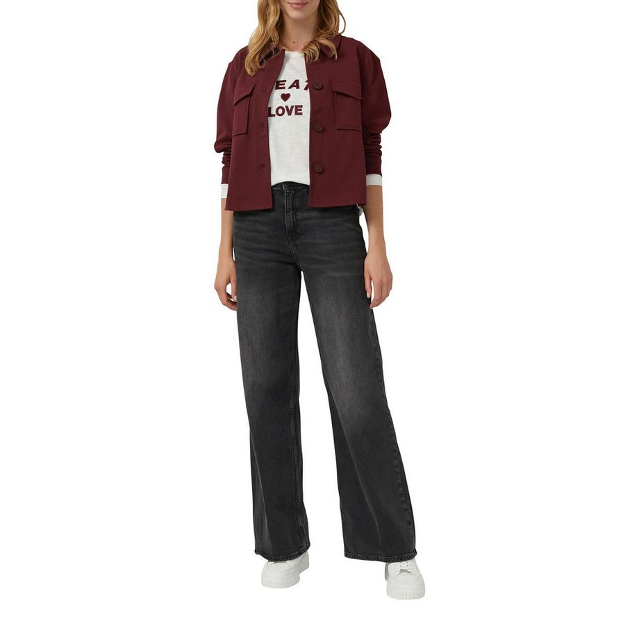 S. Oliver Red Label Langarm T-Shirt mit Print  