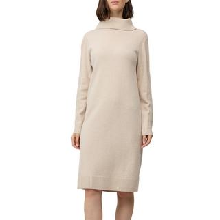 S. Oliver Black Label Rollkragen Ajour Strick Midikleid  