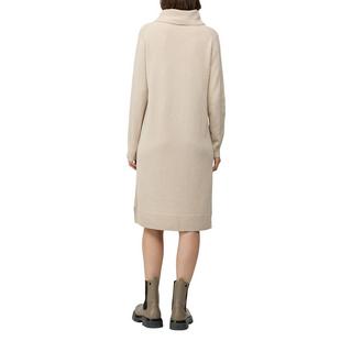 S. Oliver Black Label Rollkragen Ajour Strick Midikleid  