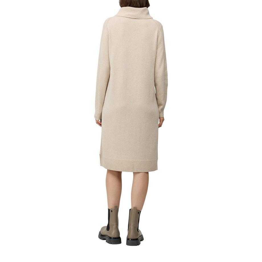 S. Oliver Black Label Abito Midi Maglia Collo Alto Ajour  