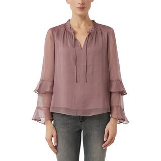 Comma Chemisier à Volants Manches Trompette  