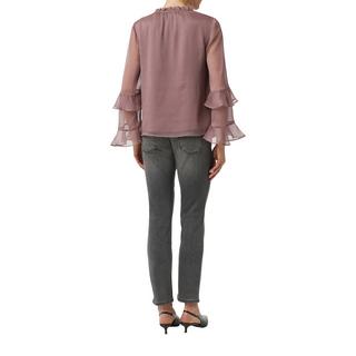 Comma Chemisier à Volants Manches Trompette  