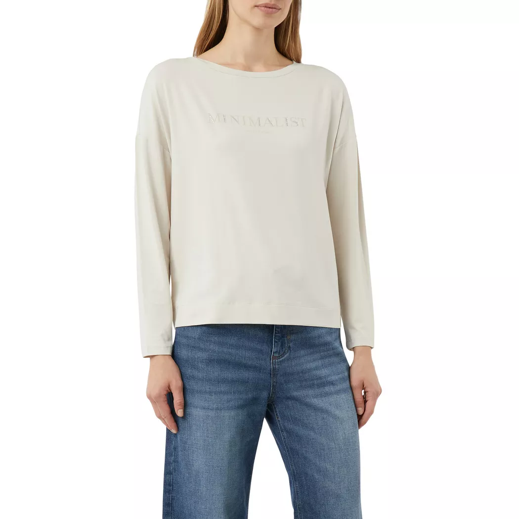 Comma - T-Shirt, für Damen, Schwarz, Größe 36