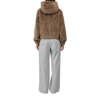 S. Oliver Black Label Kapuzenjacke aus Fellimitat  