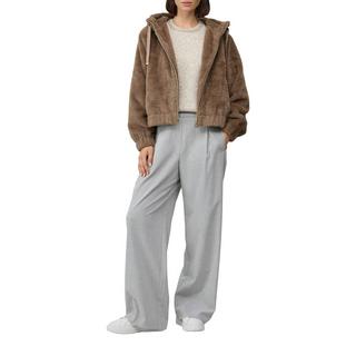 S. Oliver Black Label Kapuzenjacke aus Fellimitat  