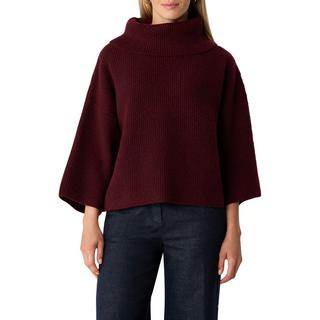 Comma Poncho Col Cascade  
