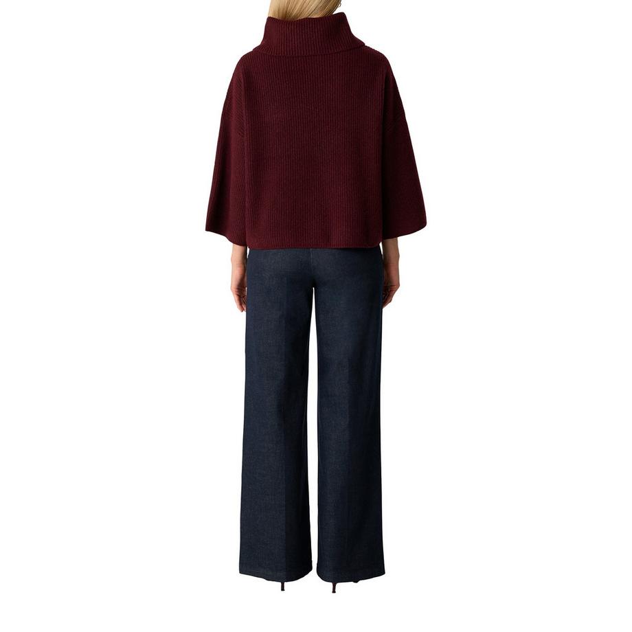 Comma Poncho Col Cascade  