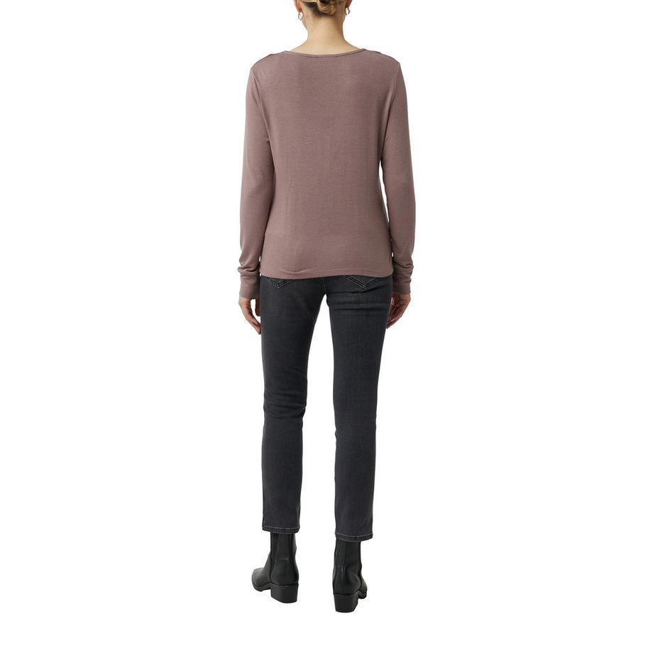 Comma T-shirt Manches Longues Col V  